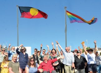 Flag raising celebrates diversity in Castlemaine