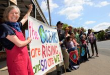 Climate action convoy headed to Canberra