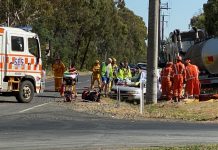 Residents call for safety improvements after crash at Kyneton intersection