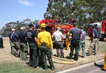 USA firefighters assist
