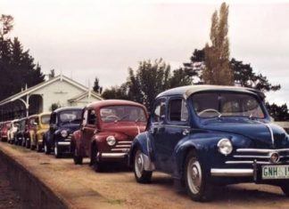 Bonjour madame! Renault mini muster to roll into town