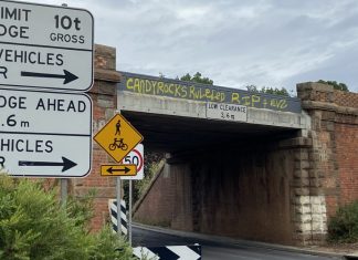 Castlemaine rail bridge targeted again