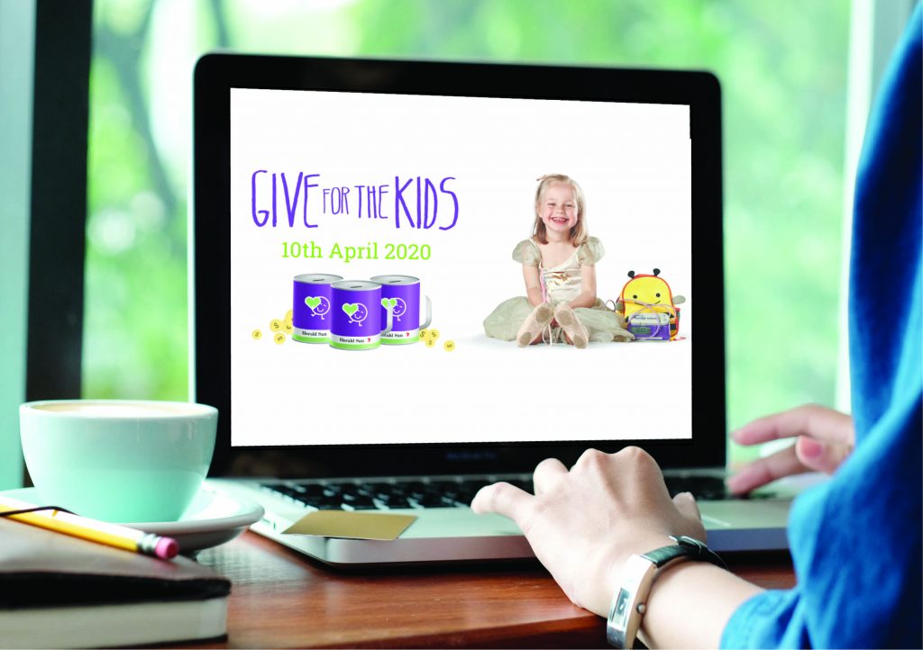 Good Friday Appeal online not on foot