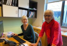 Sarah leaves her mark