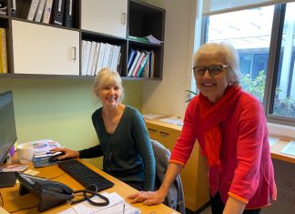 Sarah leaves her mark