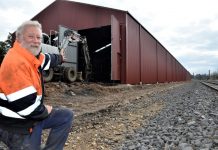 Now that’s a shed! Rail precinct steams ahead