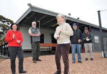 Club enjoys its grand entrance