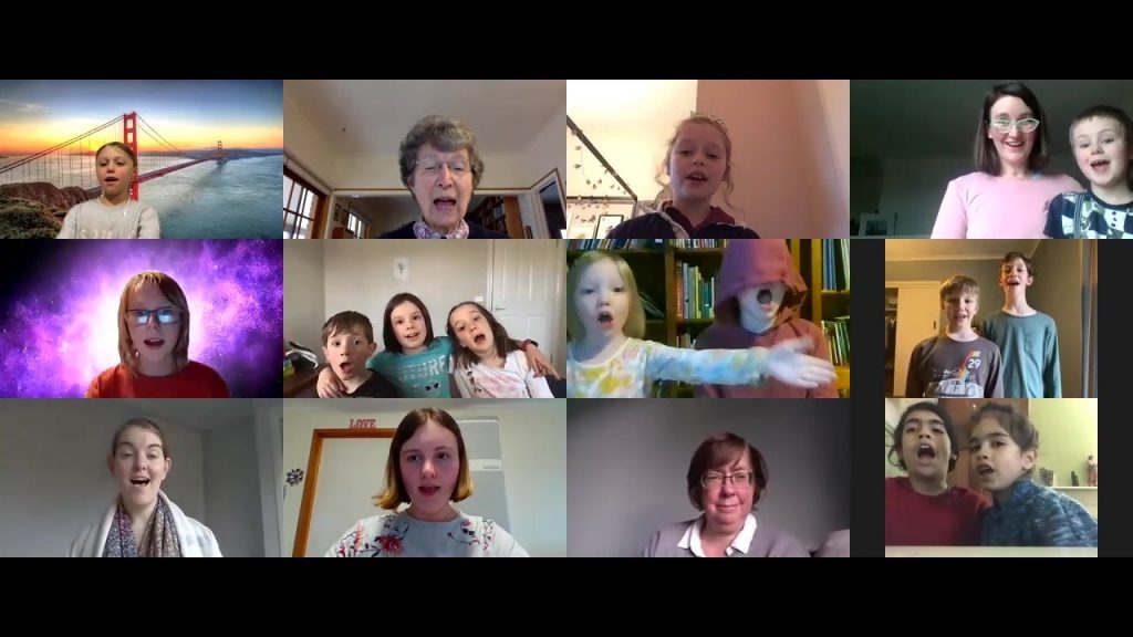 Young Voices continue to Zoom