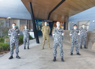 ADF assists at Kyneton testing clinic
