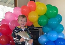 ‘Pay it forward’ balloons bring joy