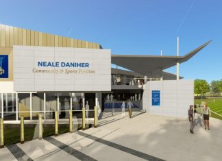 Major community and sports pavilion