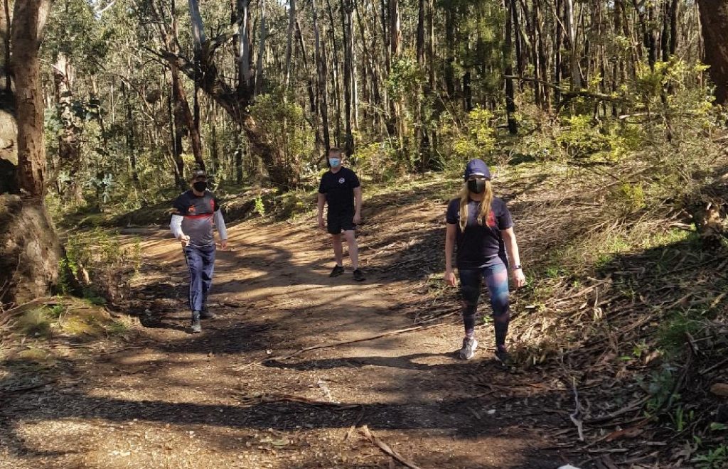 Firies in training for virtual climb
