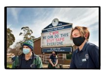 Students look forward to face-to-face learning