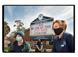 Students look forward to face-to-face learning