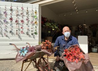 Beauty awaits behind the garden gate…