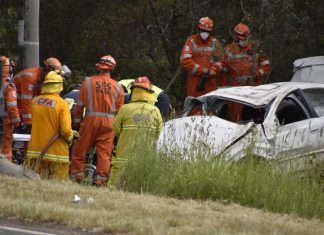High-speed crash at Carlsruhe