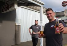 Local brew sells at speed