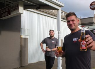 Local brew sells at speed