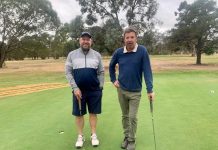 Golfers take up the challenge