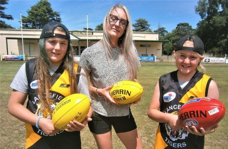 Lancefield girls’ footy groundbreaker