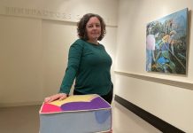 Artists in orbit around CAM