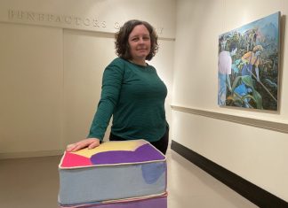 Artists in orbit around CAM