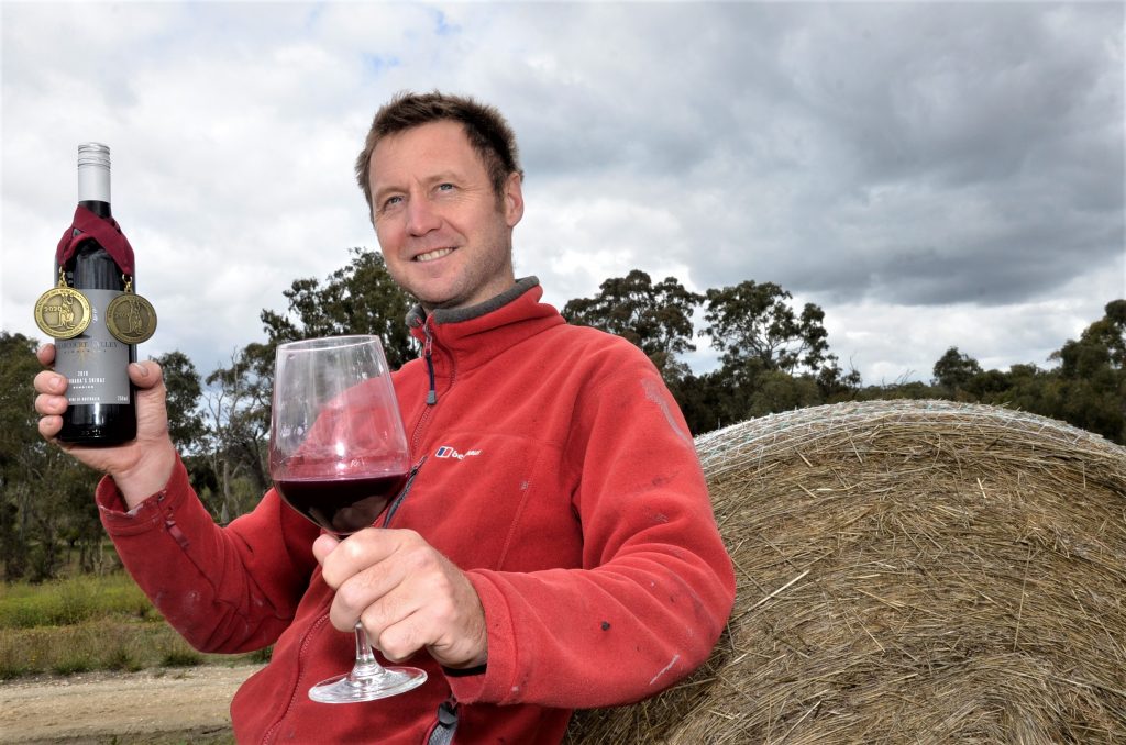 Harcourt wine on top