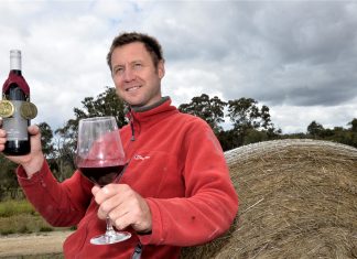 Harcourt wine on top