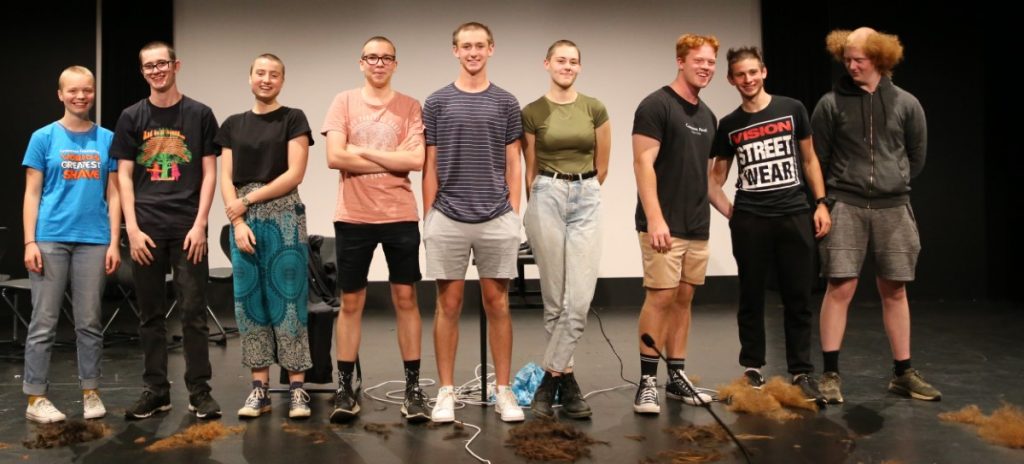 Students brave the razor