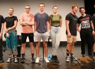 Students brave the razor