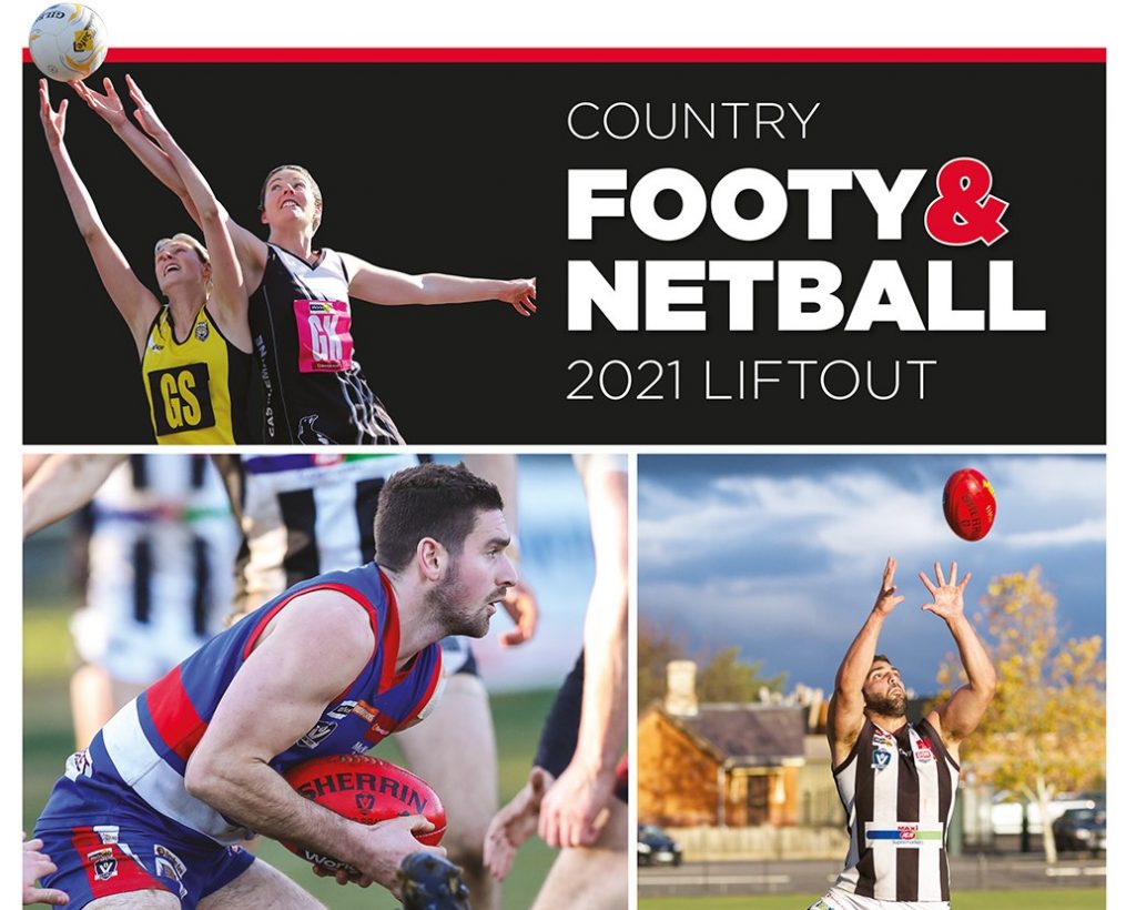 Footy, netball on Saturday