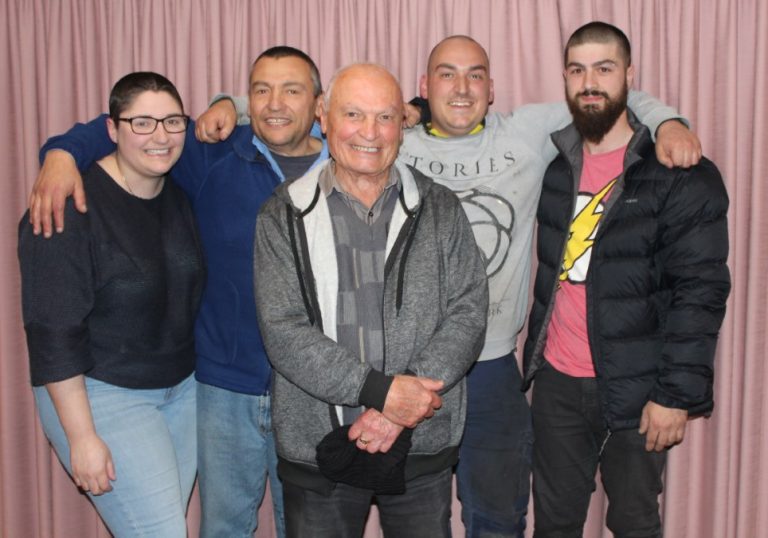 Family's close shave