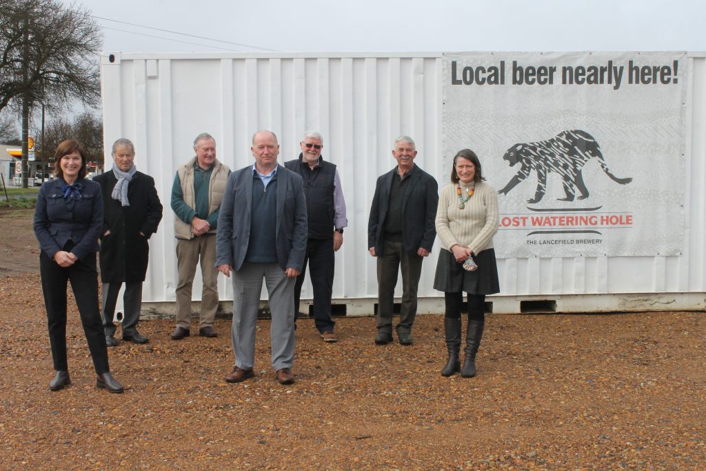 Full speed ahead on brewery