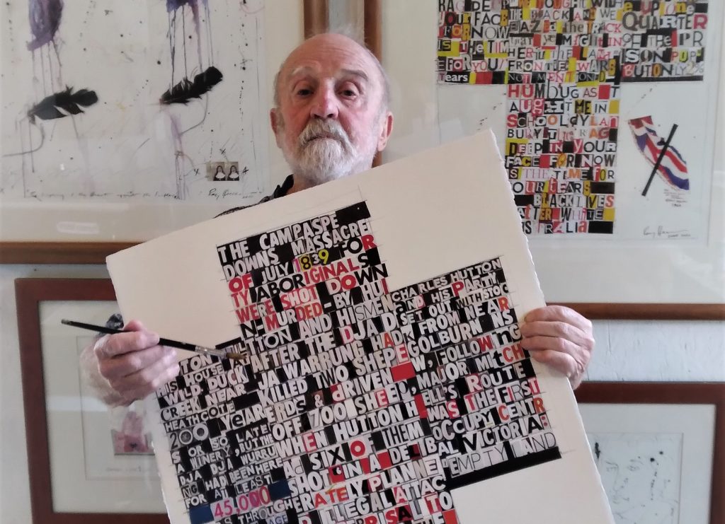 Artist moved to mark history