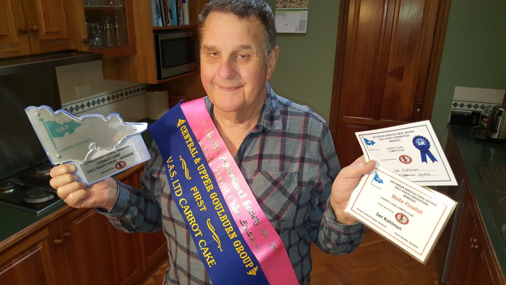 Novice takes the cake