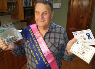 Novice takes the cake