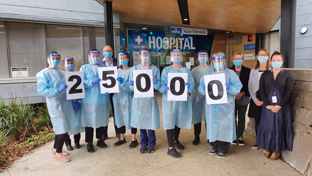 Kyneton Health passes 25,000 COVID-19 tests