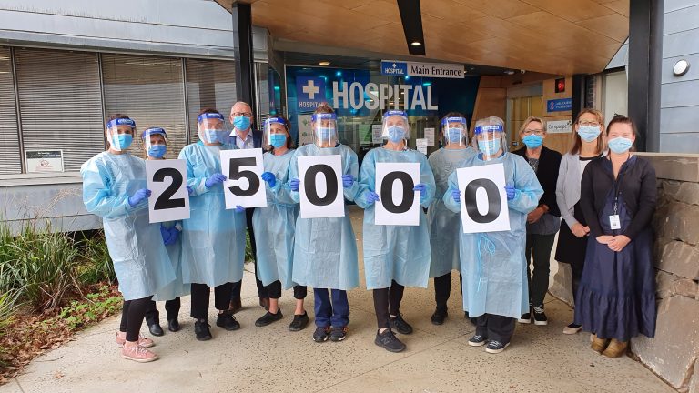 Kyneton Health passes 25,000 COVID-19 tests