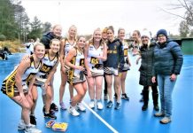 Dual netball celebrations