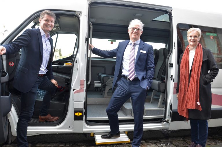 Bus pilot to test waters