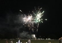 Fireworks but no show