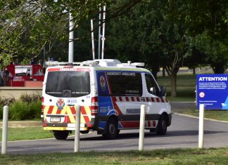Inmate and officer injured