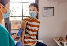 Jabs in younger arms