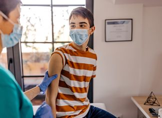 Jabs in younger arms