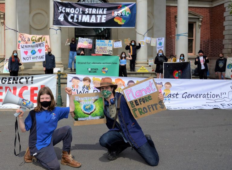 Students strike again for climate justice