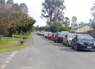 Hundreds turn out for testing