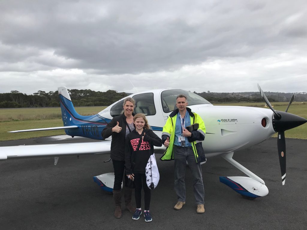 Vet takes to the skies