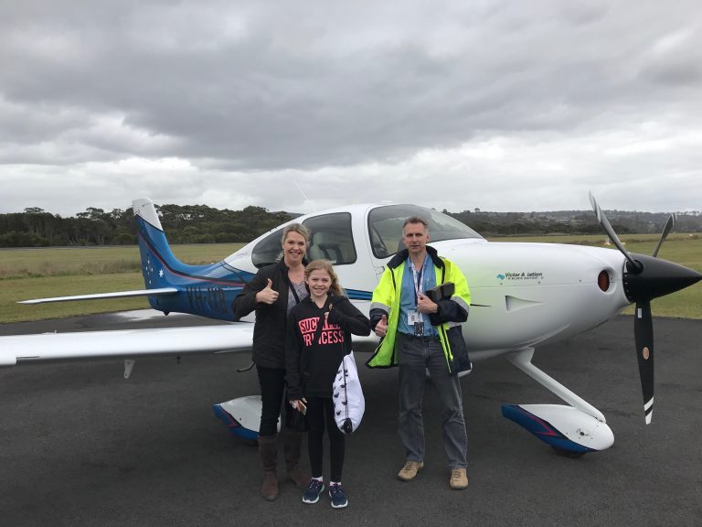 Vet takes to the skies