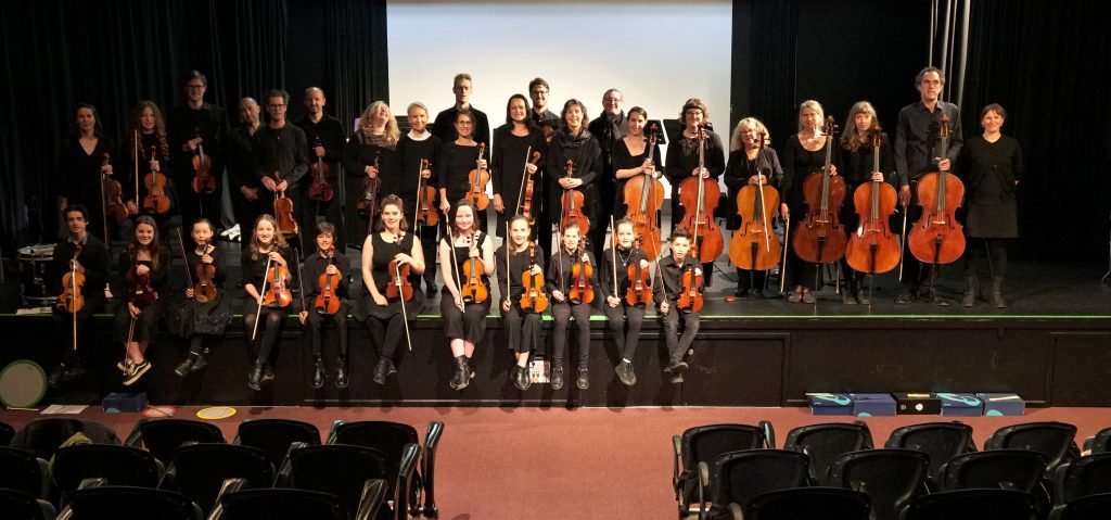 Epic orchestra performance