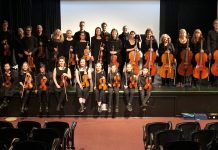 Epic orchestra performance